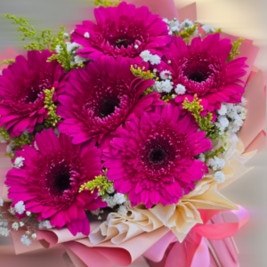Buquê 6 Gerberas